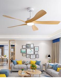 Ventilador de Techo LED Moderno para Sala de Estar, 56 Pulgadas, Aspas de ABS, con Control Remoto, Alto CRI 90, Luz Blanca Cálida - Product Image 2