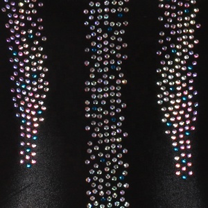 Costume de danse unisexe à manches longues, nouveau, vêtements avec strass, personnalisés, pour bascule de gymnastique, d'entraînement au <span class=keywords><strong>Gym</strong></span>, vente en gros - Product Image 6