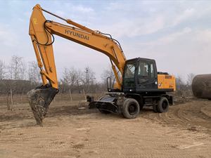 Excavadora de Ruedas Hyundai 210W-7 Usada, Original de Corea, de 21 Toneladas, de Segunda Mano, Potente y Duradera, en Venta - Product Image 3