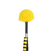 Brosse télescopique en plastique pour le nettoyage des plafonds - Conception légère