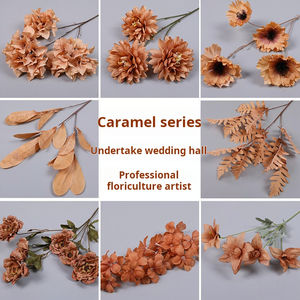 विंटेज कृत्रिम फूल शादी का गुलदस्ता घर की सजावट सिमुलेशन गुलदस्ता सजावट टेबल टॉप गुलदस्ता फूल सजावट - Product Image 3