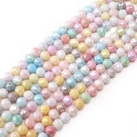 Perles rondes 10 pièces/sac Forme irrégulière Matériel pour bracelet et pendentif faits à la main DIY