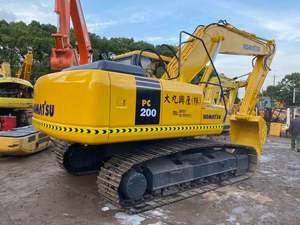 La mini excavatrice PC200-7 de chenille de KOMATSU poids de l'opération de 8-10 tonnes a employé la clé incluent le moteur d'incidence de boîte de vitesse de moteur de pompe de Hino Cummins - Product Image 5