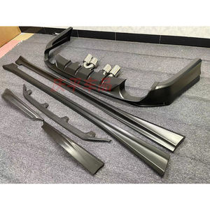 Kit Carrozzeria Aggiornato per <span class=keywords><strong>Lexus</strong></span> ES200 <span class=keywords><strong>Es300</strong></span> 2018-2023: Labbro Anteriore, Diffusore Posteriore, Spoiler Posteriore, Minigonne Laterali - Product Image 2