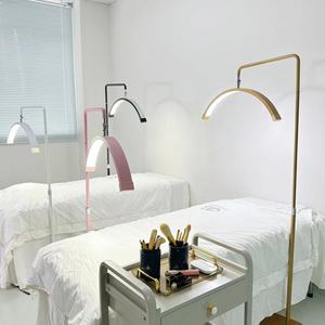Lampe de studio FOSOTO pour cils, lampe lune pour extension de cils, lumière LED d'appoint pour technicien(ne) des cils, éclairage pour lit de pose de cils, maquillage et photographie - Product Image 6