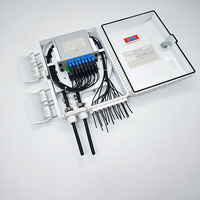 Boîtier de distribution de fibre optique FTTH pré-câblé 16 cœurs, extérieur, étanche IP55, boîtier terminal ODP FDB NAP pour réseau 5G