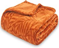 Fabricant professionnel de couvertures en flanelle gaufrée de couleur unie personnalisée, couverture en microfibre peluche