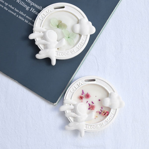 Early Riser mignon lapin nuage aromathérapie plâtre suspendu <span class=keywords><strong>moule</strong></span> en silicone créatif lapin garde-robe voiture aromathérapie <span class=keywords><strong>tablette</strong></span> <span class=keywords><strong>moule</strong></span> - Product Image 1