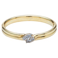 Bague de couple classique en argent sterling 925 plaqué or 18 carats avec zircon, style simple et tendance Milskye