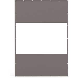 DB Heavy Duty 18 oz Waterproof PVC Polyester Clear <b>Panel</b> <b>Curtain</b> for Outdoor Weather Resistant Tearproof for Patios Trade Show - Product Image 1