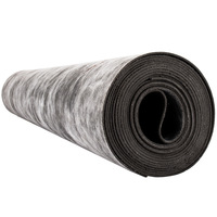 Système d'insonorisation en vinyle massif pour murs et sols, feutre d'isolation acoustique MLV pour la réduction du bruit et le tapis d'amortissement