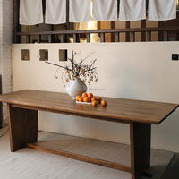 Bureau de direction moderne de luxe en bois massif pour villa, appartement et projets de bureaux à domicile