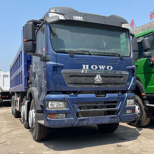 Used Sinotruk Howo TX 8x4 Dump Truck <b>12</b> Wheeler 380-430HP Heavy Tipper Truck for Mining Construction Transport - Product Image 4