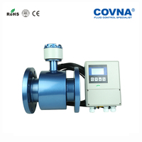 Compteur de débit à turbine liquide COVNA pour commandes urgentes, pour l'eau, le diesel, l'essence et autres fluides, avec vanne et transmetteur de débit