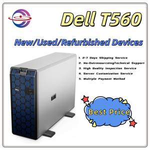 เซิร์ฟเวอร์ Dell PowerEdge T560 แบบทาวเวอร์ 4.5U รองรับซีพียูคู่ Xeon Gold 5416S แรม 32GB DDR5 ฮาร์ดดิสก์ 4TB 16 สล็อตสำหรับการ์ดจอ ปรับแต่งได้ตามความต้องการ เซิร์ฟเวอร์ระดับองค์กรประสิทธิภาพสูง - Product Image 1