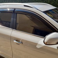 Déflecteurs de Vent de fenêtre de voiture, pare-Vent de porte de voiture