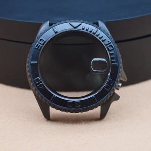 Boîtier de montre en acier de précision 316L personnalisé, miroir convexe, boîtier 007, processus d'électrodéposition - Product Image 2