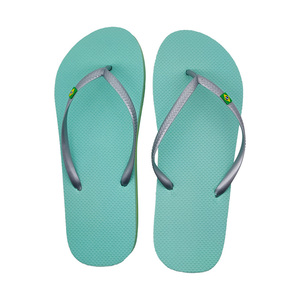 <span class=keywords><strong>Chanclas</strong></span> Personalizadas con la Bandera de Brasil, Sandalias de Playa con Logotipo Personalizado, Correa Metálica, Pantuflas de PE Antideslizantes, Zapatos Casuales - Product Image 2