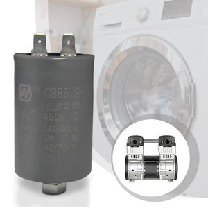 Condensateurs de démarrage CA <span class=keywords><strong>CBB60</strong></span> 10UF 450V S0 40 75 21 50/60Hz, multifonctionnels, utilisés comme condensateurs de fonctionnement - Product Image 2