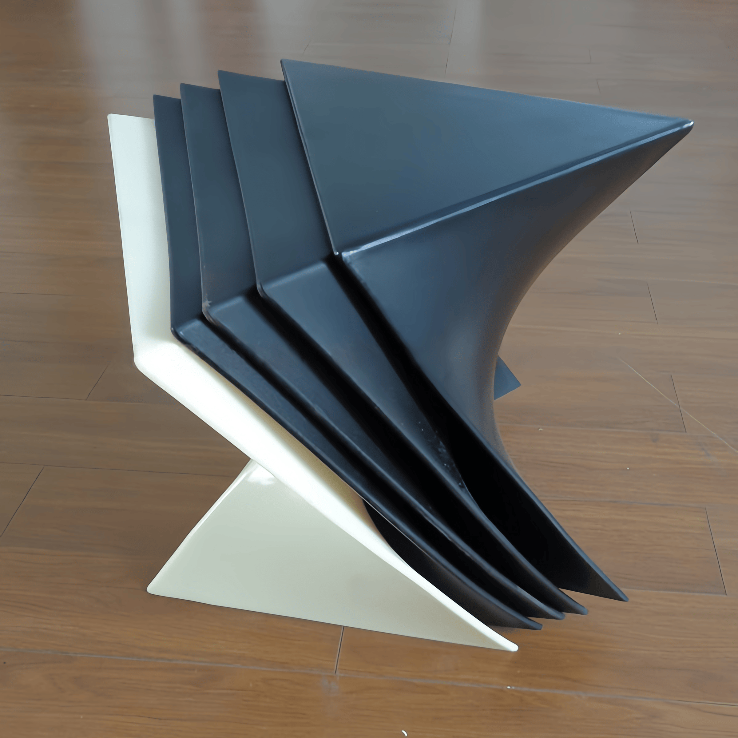 Plastic Stool - Triangular Design for Home & Outdoor Use