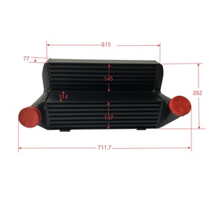 8-teiliges Set Voll-Aluminium Hochleistungs-Ladeluftkühler-Kits für N54 135i <span class=keywords><strong>335i</strong></span> <span class=keywords><strong>E92</strong></span> 3.0t Motor Autokühlsystem - Product Image 2