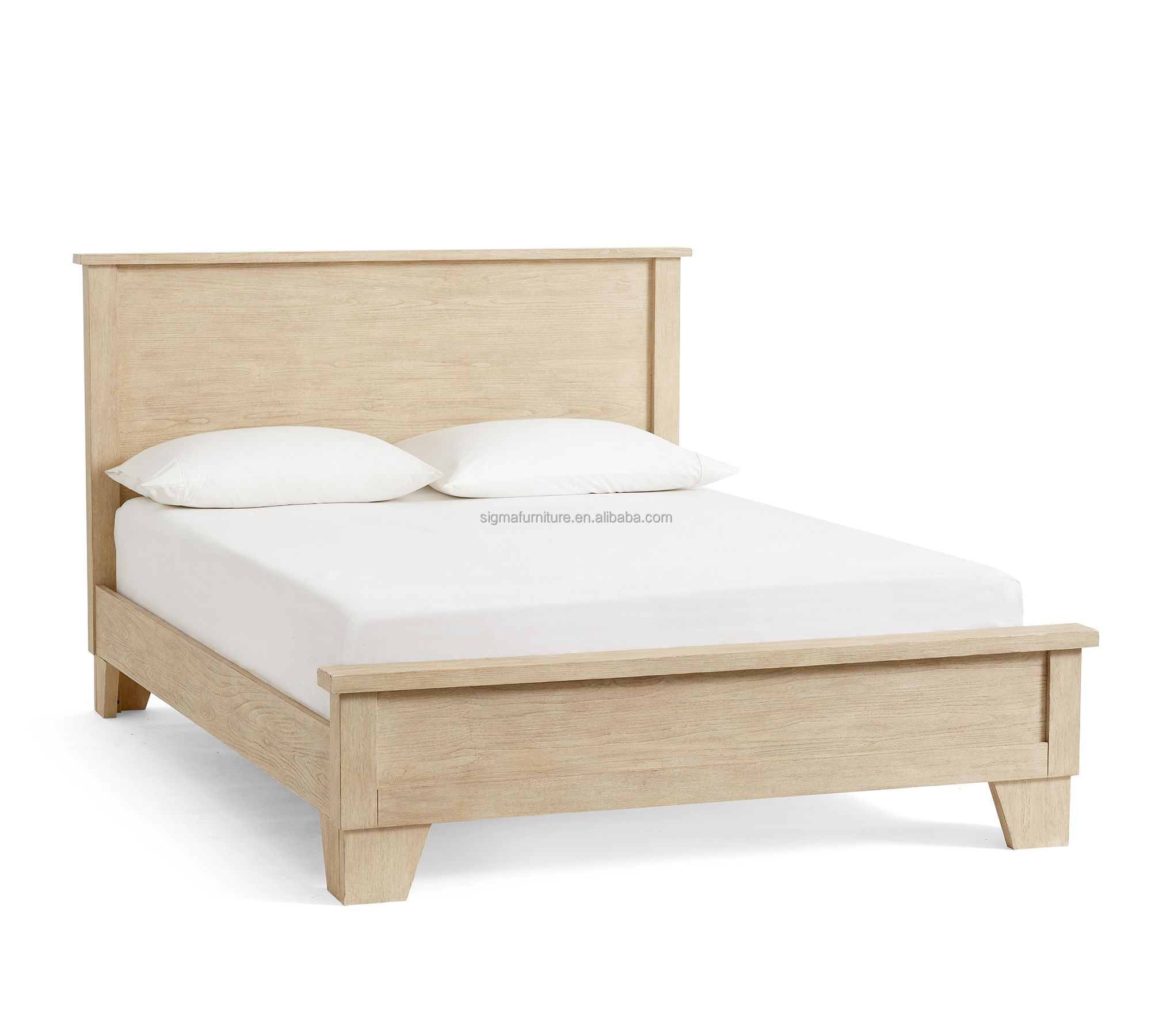 Heavy duty Sumatra style modern solid wooden bunk sleeping bed living room