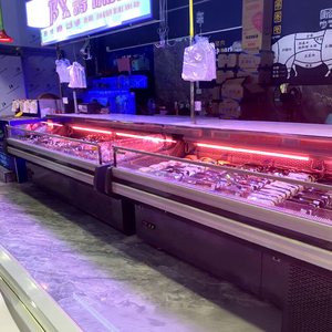 Vitrine Réfrigérée Commerciale pour Viande Fraîche – Présentoir Réfrigéré pour <span class=keywords><strong>Boucherie</strong></span> et Charcuterie – Aliments Préparés - Product Image 6