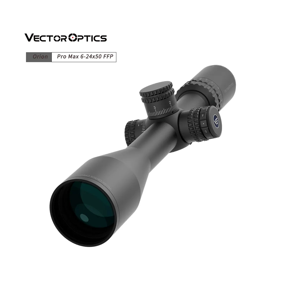 Vector Optics Orion Pro Max 6-24x50 HD Long Range Zero Stop FFP Hunting Scope Illumination