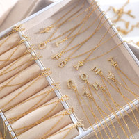 Collares de Acero Inoxidable con Diseño Original XL119, Collar con Colgante de Letra A-Z para Mujer, Joyería Hipoalergénica que No se Deslustra