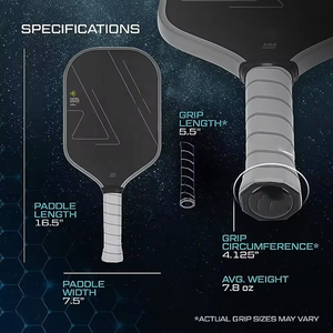 Pickle Ball Paddles Pickle ball <span class=keywords><strong>Paddle</strong></span> 2024 Profession elles Custom Logo/OEM Carbon Fiber 42 ATV Bike für Erwachsene Akzeptieren Sie benutzer definierte Farben - Product Image 1