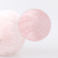 Ronde douce cosmétique maquillage éponge corps poudre bouffée coloré coton lâche minéral visage bouffée épaisseur variété d'options colorées