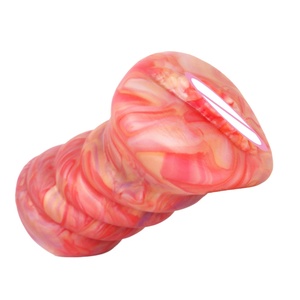 GEEBA Male <b>Masturbator</b> Aircraft Cup Soft Silicone Stick Pussy Realistic Vaginas Pocket Pussy Masturbation Colorful Sex Toy - Product Image 1