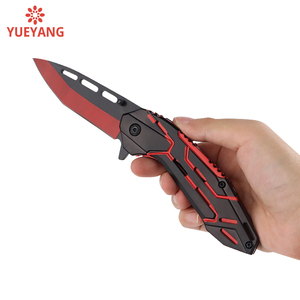 Yueyang chất lượng 3Cr13 thép cắm trại gấp dao hợp kim nhôm xử lý tự làm đa chức năng tự vệ Túi thiết bị sinh tồn - Product Image 5