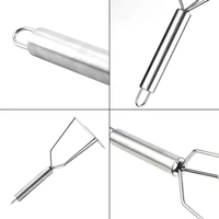 Ustensiles de cuisine en acier inoxydable, trancheurs de pommes de terre, presse-ail, trancheurs de fruits et de gingembre, ustensiles pour légumes
