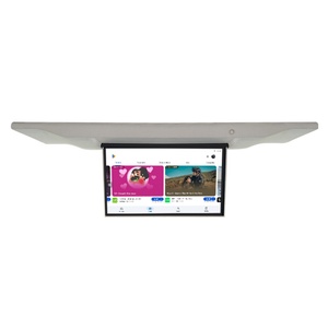 Écran CarPlay portable HD pour Ford Explorer avec caméra de recul, compatible avec tous les véhicules, vidéo intégrée au plafond, sans batterie - Product Image 1