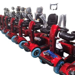 장애인용 전지형 오프로드 전동 휠체어 파워 폴딩 전동 이동 스쿠터 - Product Image 2