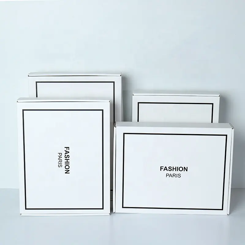 Beyaz nakliye kutusu es ambalaj kutuları tasarım ambalaj özel tasarım nakliye kutusu
