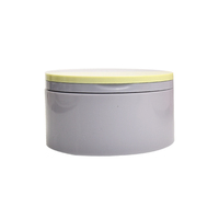 Tarro de Crema de Doble Pared YOBO de 100g con Tapa de Concha, Tarros de Plástico para Lociones para el Cuidado de la Piel, Crema Facial, Crema para Ojos, Limpiador Facial, Champú