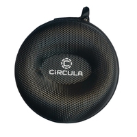 Étui de montre en cuir de voyage personnalisé, en fibre de carbone rigide, étui de montre rigide en EVA, sac de transport portable, intérieur en velours pour le rangement des montres