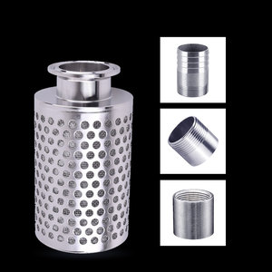 Van điều khiển nước lọc trước màn hình đục lỗ xi lanh 1/2 "Nữ chủ đề hai lớp nắp lọc - Product Image 5