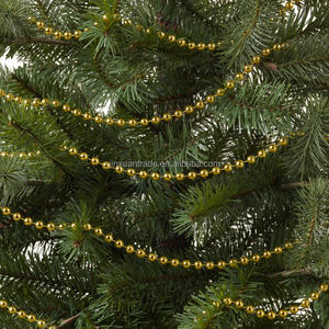Perles pour arbre de noël à suspendre, couleur or et argent, plateau de 6mm, vendu par brin de <span class=keywords><strong>25m</strong></span>, nouvelle collection - Product Image 4