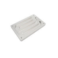 Plaque de refroidissement d'eau liquide en aluminium de refroidissement de plaque froide liquide personnalisée pour dispositif de refroidissement électronique