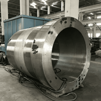 Tubo de Cilindro Hidráulico Forjado de Gran Diámetro, Barril de Cilindro Reforzado para Prensa Hidráulica y Minería