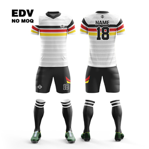 Camiseta de Fútbol de Secado Rápido, Camiseta de Fútbol de Alta Calidad, Uniforme de Fútbol Masculino, Tejido Transpirable y Cómodo - Product Image 4