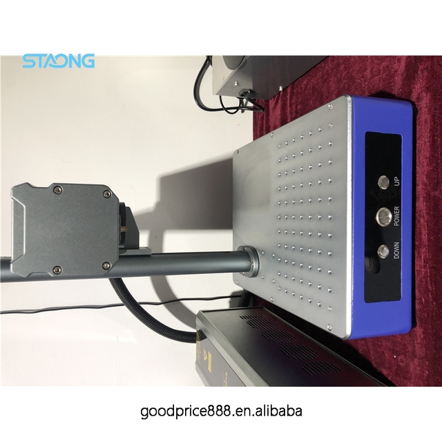 20W/30W Fiber Laser Marking Machine 110x110/150x150mm Permanent Engraving for Metal Plastic QR Code Barcode PLT BMP