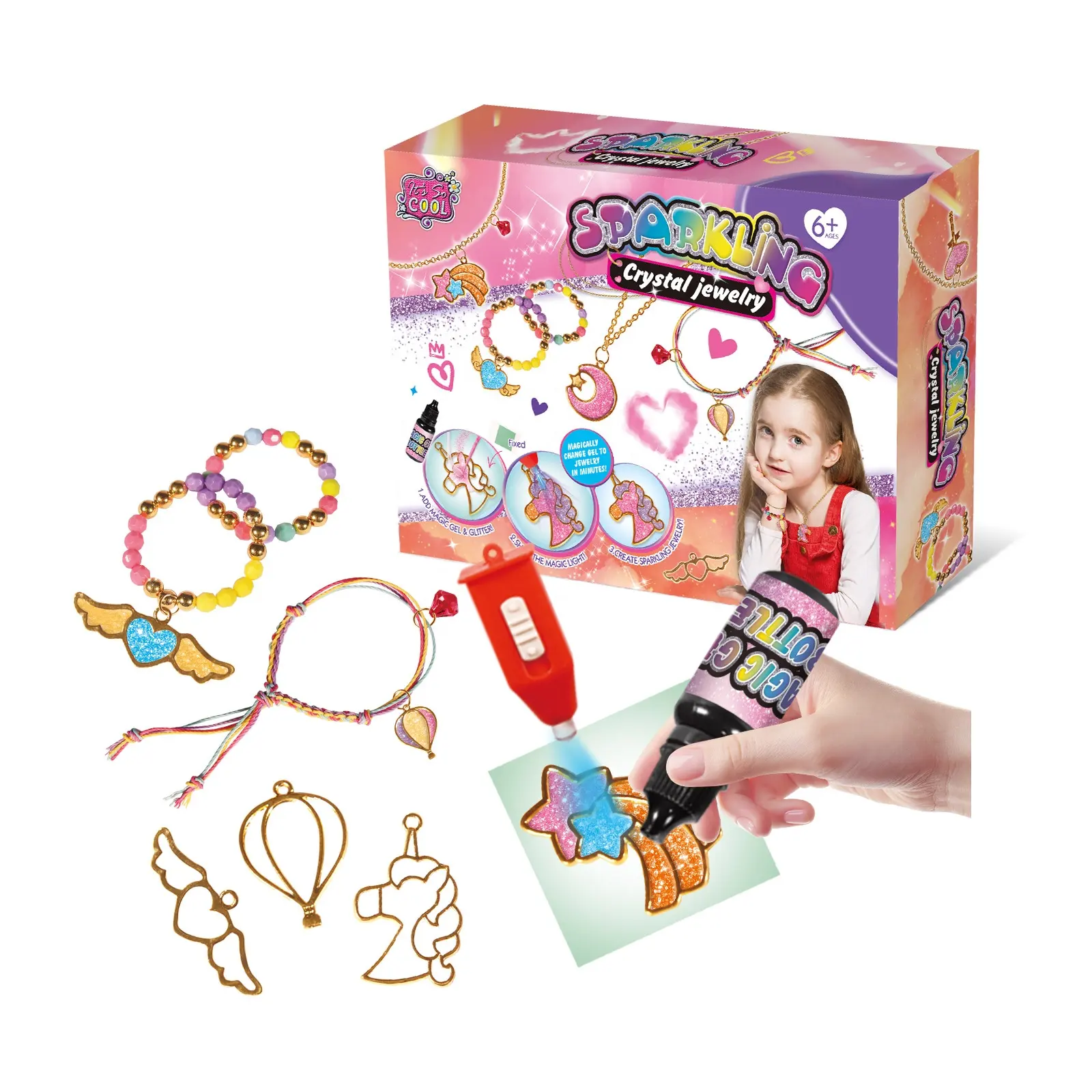 Diy Einhorn Metall hängende Ornamente Kits 5D Diamond Painting Kit Kunst und Cradt Perlen Spielzeug für Mädchen