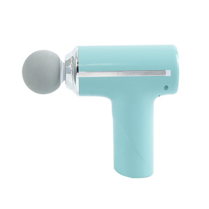 Mini Pistola de Masaje, 800mAh-1000mAh, Motor sin Escobillas, 12 Niveles de Velocidad, Recargable por USB, 5 Cabezales de Masaje, Relajación Muscular Portátil - Product Image 1