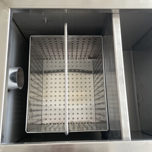 Nhà hàng thương mại thép không gỉ mỡ bẫy khách sạn nhà bếp thép không gỉ tách dầu Nước - Product Image 4