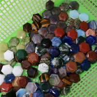 Pendentif en Quartz Rose hexagonal en cristal, vente en gros d'usine, bijoux décoratifs, diy bricolage