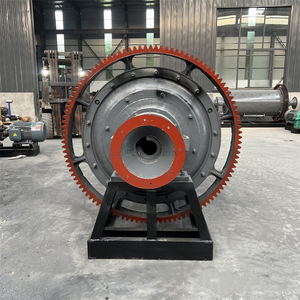 Industrial Continuous Ball Mill 900*1800 Alumina Ceramic Lined Ball Mill For Gold Copper Ore Processing - Product Image 2